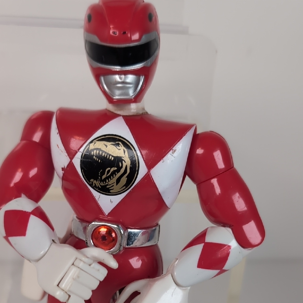 Red Power Ranger Action Figure - Picture 2 of 8
